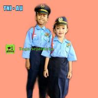 Gambar . BAJU KARNAVAL KOSTUM ANAK PROFESI TNI - AU/ ANGKATAN UDARA ANAK - AU (wanita), 5 (6-7th) dari BUSANA BERKILAU undefined 1 Tokopedia