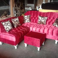 Gambar sofa L retro,sofa tamu ,sofa mini malis dari SANGKURIANG SOFA undefined 2 Tokopedia