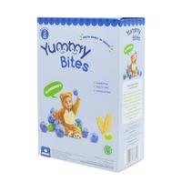 Gambar Yummy Bites Biskuit Bayi Blueberry Box 25 gr dari AYEmart undefined 3 Tokopedia