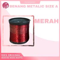 Gambar benang metalic size A - SILVER  dari cicakshop88 undefined 4 Tokopedia