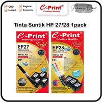 Gambar E-PRINT Tinta Suntik HP EP 27 28 EPRINT Refill Kit Gold HP Hitam EP27 - EP 27 HITAM dari SatuTempat.id undefined 1 Tokopedia