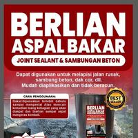 Gambar aspal bakar 5kg joint sealant dari Berlian jaya store22 undefined 2 Tokopedia