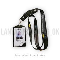 Gambar Lanyard id card custom 2 cm 2 sisi/cetak tali lanyard id card printing dari Lanyardbandung_ok undefined 5 Tokopedia
