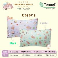 Gambar Bantal Premium Tencel Anak / Dewasa / Sarung Bantal Silicon Micro dari vannyningz undefined 4 Tokopedia