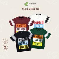 Gambar Wakakids Baju Anak Laki Laki Atasan Kaos Anak Usia 1 - 4 Tahun 3992 - Merah, 1 dari Wakakids undefined 1 Tokopedia