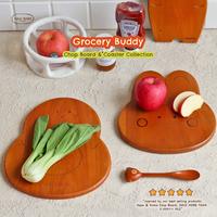 Gambar Talenan Kayu Serving Board Props Tatakan Foto Wooden Chop Board Korea - Bundle Coaster dari Suka Home undefined 1 Tokopedia