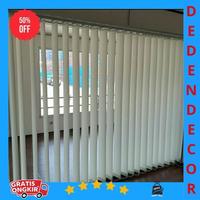 Gambar vertical blind / gorden kantor vertikal dari Deden decor Makasar undefined 3 Tokopedia