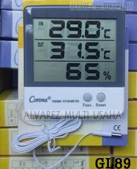 Gambar Thermohygrometer Corona / Termometer Hygrometer Ruangan Digital dari Alvarez Multi Usaha undefined 3 Tokopedia