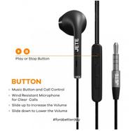 Gambar JETE Classic 2 Headset Earphone Jack 3.5mm with Mic - Garansi 2 Tahun - Putih dari JETE Authorized Store Bali undefined 5 Tokopedia