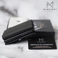 Gambar Dompet Pria Kulit MIDNIGHT Wallet Dompet Kartu Card Holder RFID Onyx - Onyx Brown dari Midnight Tech Id undefined 3 Tokopedia