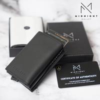 Gambar Dompet Pria Kulit MIDNIGHT Wallet Dompet Kartu Card Holder RFID Onyx - Onyx Brown dari Midnight Tech Id undefined 1 Tokopedia