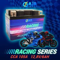 Gambar Aki Accu Lithium LiFePo4 Racing series 12V 6AH dengan BMS bisa STARTER dari AJR LIGHT undefined 3 Tokopedia