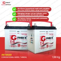 Gambar Aki Mobil Gforce NS60L / 46B24L CONVENTIONAL 45AH 12V dari G Force Official Store undefined 4 Tokopedia