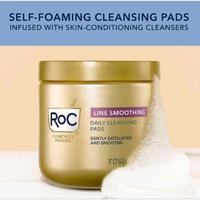 Gambar RoC Line Smoothing Daily Cleansing Pads 28 count dari Healthy Beauty Deals undefined 1 Tokopedia