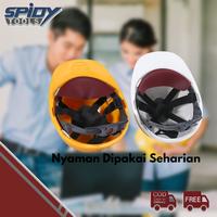 Gambar Helm Industri SNI Kerja Proyek Nyaman Dipakai Gampang Safety Helmet - Kuning dari MST TOOLS undefined 4 Tokopedia