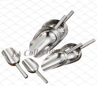 Gambar Skop Es Batu Stainless / Sekop Serokan Tepung / Serok Kopi Stainless - 9cm dari LA Luxury undefined 4 Tokopedia