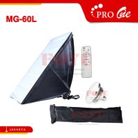 Gambar LED Studio Light With Softbox 50x70cm Pro One MG-60L dari Foyu Photo Jakarta undefined 5 Tokopedia