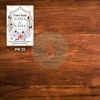 Gambar Kartu Ucapan Terima Kasih Pernikahan | Souvenir Kupon Pernikahan - KARTU No Lubang, 7cm x 5cm dari Panatavia Digital Printing undefined 5 Tokopedia