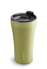 Gambar Botol Minum Sttoke Leakproof Powder Coating Insulated Ceramic Cup 12oz - Mousse Taupe dari Revive Official undefined 1 Tokopedia