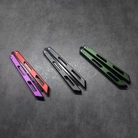 Gambar Balisong Trainer Aluminium Handle Butterfly Knife AH3 - Red Purple dari TECH KNIFE SUPPLY undefined 3 Tokopedia