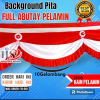 Gambar BENDERA UMBUL UMBUL BACKGROUND PANGGUNG PITA MERAH PUTIH 5 GELOMBANG dari Intan Jaya bendera45 undefined 4 Tokopedia