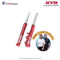 Gambar Shock Breaker Depan KYB ZETO Front Fork Yamaha Jupiter Z KYOS-FF1010 - Hitam dari Astraotoshop Store undefined 2 Tokopedia