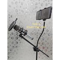 Gambar Stand Mic Microphone & Stand HP Smartphone Stand Holder Tripod HP Mic dari LOUIS ELECTRONIC undefined 2 Tokopedia