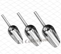 Gambar Skop Es Batu Stainless / Sekop Serokan Tepung / Serok Kopi Stainless - 9cm dari LA Luxury undefined 3 Tokopedia