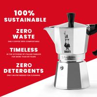 Gambar Bialetti Moka Express 9 Cups - Mokapot Coffee Alat Seduh Kopi Manual dari Bialetti Official Store undefined 4 Tokopedia
