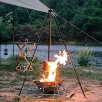 Gambar ALLTREK Cooking Tripod Bold Adjustable Hanging Pot Camping Bornfire dari ALLTREK OUTDOOR GEAR undefined 3 Tokopedia