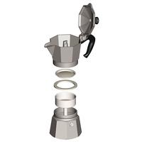 Gambar Bialetti Moka Express 3 Cups - Mokapot Coffee Alat Seduh Kopi Manual dari Bialetti Official Store undefined 2 Tokopedia