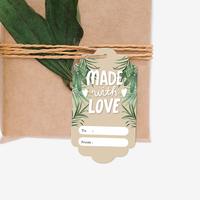 Gambar Hangtag Vintage - Custoom.in - HTV001, Dengan Tali dari Custoomin undefined 3 Tokopedia