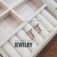 Gambar GIWANG ANTING JEPIT EMAS FASHION T CLASSIC TIFFO - T MATA2 ROMAWI dari JWT jewellery undefined 3 Tokopedia