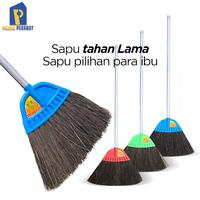Gambar Sapu Lantai Ijuk 2 Macan Gagang Kayu Warna Biru dari Prima Perabot undefined 3 Tokopedia