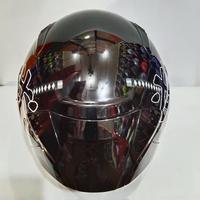 Gambar HELM NHK R1 MAX BUSHIDO #1 BLACK SILVER HELM HALF FACE dari Ryan motor helmet undefined 5 Tokopedia
