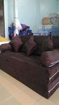 Gambar Sarung Sofa Bed INOAC Lebar 160 Bahan Bludru - Motif Macan dari Dhita Cover undefined 2 Tokopedia