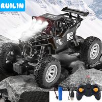 Gambar RuiLin Mobil Remote Control dengan Lampu Depan Bahan Paduan Ban Karet - 770 Gold dari RuiLin Store undefined 1 Tokopedia