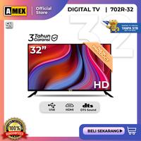Gambar AMEX DIGITAL LED TV Full HD 32 Inch - Televisi HDTV HDMI USB Ready 32" dari Indosanitary undefined 1 Tokopedia