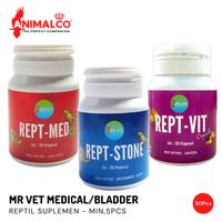 Gambar MR VET REPT MED STONE KAPSUL OBAT BLADDER FLU PILEK MOGOK MAKAN REPTIL - REPT-STONE dari Animal Co undefined 1 Tokopedia