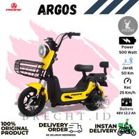 Gambar Sepeda Listrik Pacific E-Bike Argos Garansi Resmi By Pacific - Ruby Red dari BRECHT.ID OFFICIAL STORE undefined 1 Tokopedia