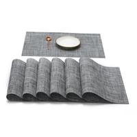 Gambar Tatakan Piring PVC Ringan Modern Minimalis Tahan Panas Table Mat - Brown dari Home Decor Zega undefined 3 Tokopedia