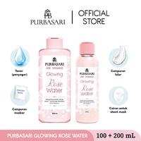 Gambar PURBASARI Glowing Rose Water 100/200ml - PBS RoseWtr 100 dari madame fany undefined 4 Tokopedia