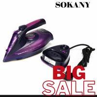 Gambar ALAT SETRIKA SOKANY 2085 HANDHELD PORTABLE GARMENT STEAMER 2400W5GEAR - Ungu dari AAA store4 undefined 5 Tokopedia