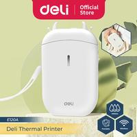 Gambar Deli Mini Portable Label Printer Bluetooth Mesin Pencetak Label E120A - Printer dari Deli Office Automative undefined 1 Tokopedia
