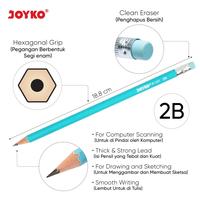 Gambar Pencil Pensil Joyko P-121 2B 1 Box 12 Pcs dari ATK Pasar Pagi Official undefined 2 Tokopedia