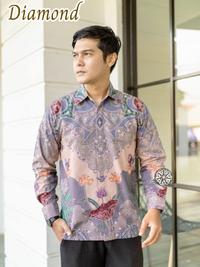 Gambar Batik pria lengan panjang batik tulis original handmade lapis furing - adipati, L dari Adzkia BatikArt_NEW undefined 2 Tokopedia