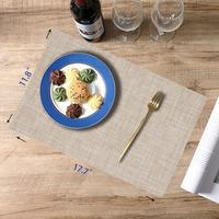 Gambar Tatakan Piring PVC Ringan Modern Minimalis Tahan Panas Table Mat - Brown dari Home Decor Zega undefined 1 Tokopedia