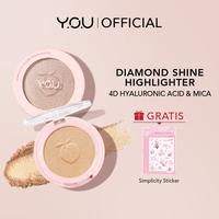 Gambar YOU The Simplicity Gleam Highlighter - ROSE GOLD dari Coolpad.Health undefined 1 Tokopedia