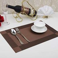 Gambar Alas Piring Makan / Placemat Tatakan Piring Ringan - Biru dari Home Decor Zega undefined 1 Tokopedia