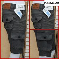 Gambar Pull and Bear Celana Pendek Cargo - Abu-abu, 29 dari Virgo CDL undefined 3 Tokopedia